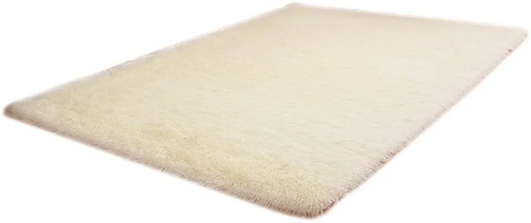 Fluffy Soft Carpet White