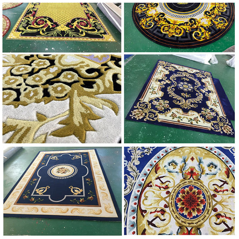 Premium Handmade Machine Carpet Design