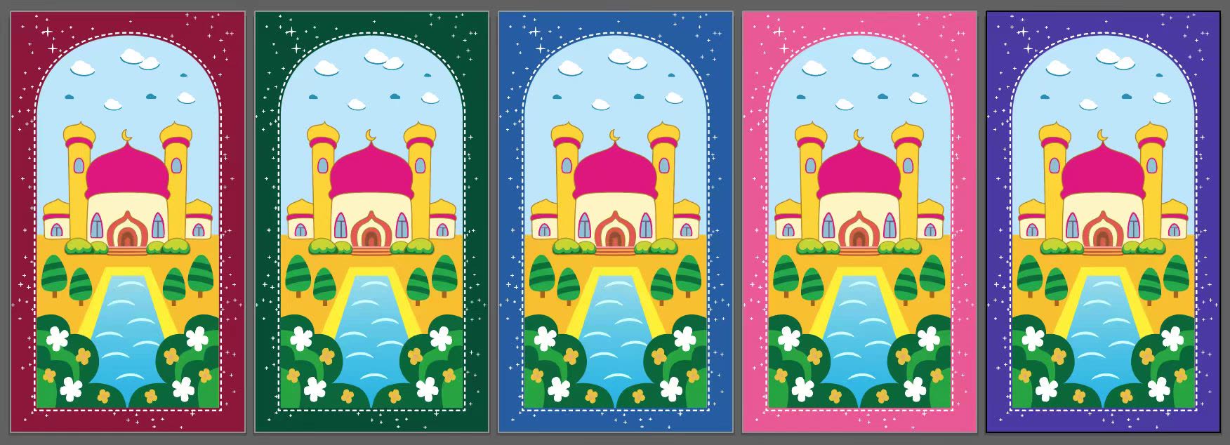 Premium Prayer Mat Design